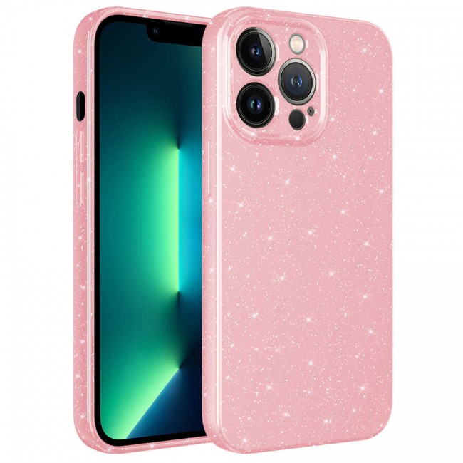 Apple iPhone 13 Pro Max Kılıf Kamera Korumalı Simli Lüks Zore Koton Kapak Apple iPhone 13 Pro Max Kılıf Kamera Korumalı Simli Lüks Zore Koton Kapak