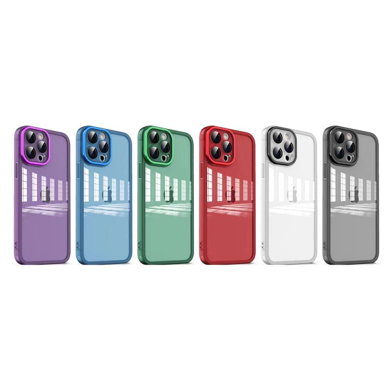 Bal-z Apple iPhone 13 Pro Max Kılıf Kamera Korumalı Transparan  Post Kapak