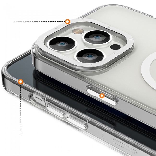 Apple iPhone 13 Pro Max Kılıf Magsafe Şarj Özellikli Youngkit Coloured Glaze Serisi Kapak Apple iPhone 13 Pro Max Kılıf Magsafe Şarj Özellikli Youngkit Coloured Glaze Serisi Kapak