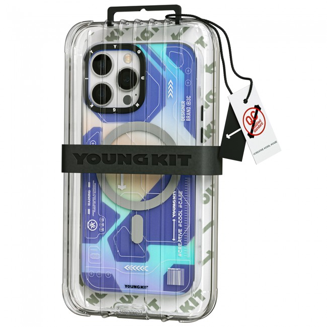 Apple iPhone 13 Pro Max Kılıf Magsafe Şarj Özellikli YoungKit Metaverse Serisi Kapak Apple iPhone 13 Pro Max Kılıf Magsafe Şarj Özellikli YoungKit Metaverse Serisi Kapak