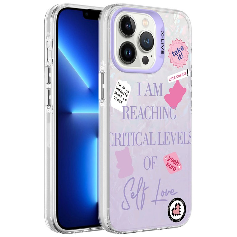 Bal-z Apple iPhone 13 Pro Max Kılıf Mermer Desenli  Marbello Kapak