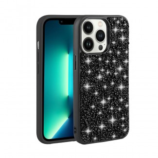 Apple iPhone 13 Pro Max Kılıf Parlak Taşlı Tasarım Zore Linea Kapak Apple iPhone 13 Pro Max Kılıf Parlak Taşlı Tasarım Zore Linea Kapak