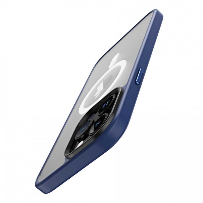 Apple iPhone 13 Pro Max Kılıf Wireless Şarj Özellikli Zore Hibrit Magsafe Kapak Apple iPhone 13 Pro Max Kılıf Wireless Şarj Özellikli Zore Hibrit Magsafe Kapak