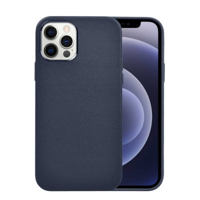 Bal-z Apple iPhone 13 Pro Max Kılıf Wiwu Calfskin Kapak