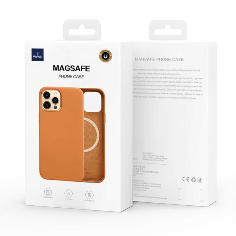 Bal-z Apple iPhone 13 Pro Max Kılıf Wiwu M-safe Magnetic Kapak