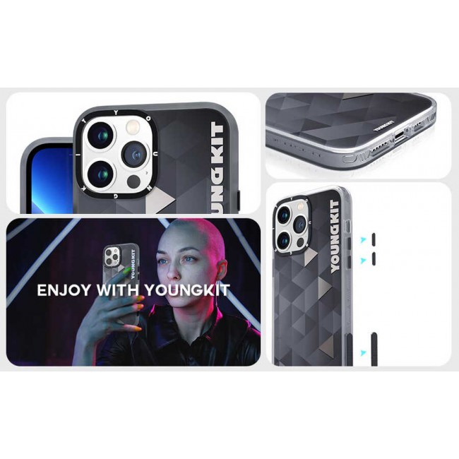 Apple iPhone 13 Pro Max Kılıf YoungKit Klasik Serisi Kapak