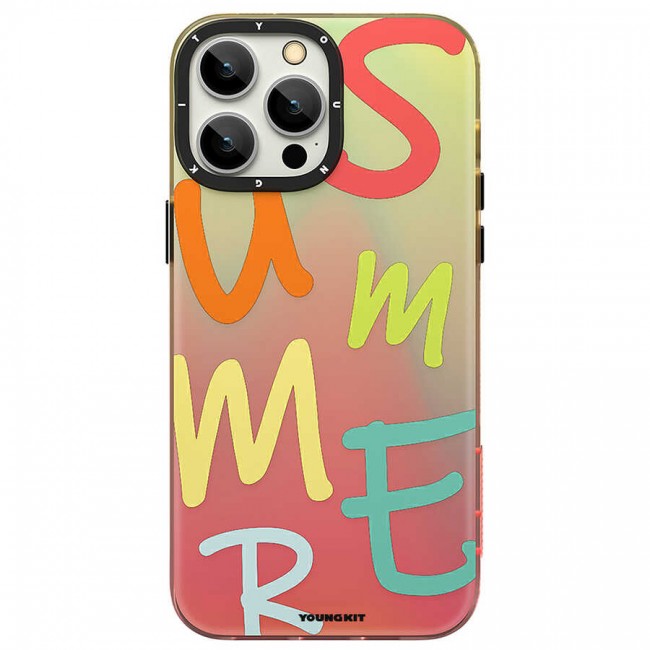 Apple iPhone 13 Pro Max Kılıf YoungKit Summer Serisi Kapak Apple iPhone 13 Pro Max Kılıf YoungKit Summer Serisi Kapak