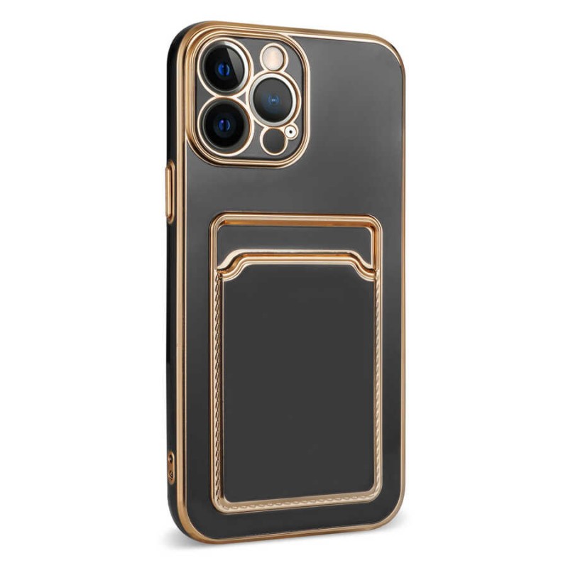 Bal-z Apple iPhone 13 Pro Max Kılıf  Bark Kartlıklı Kapak