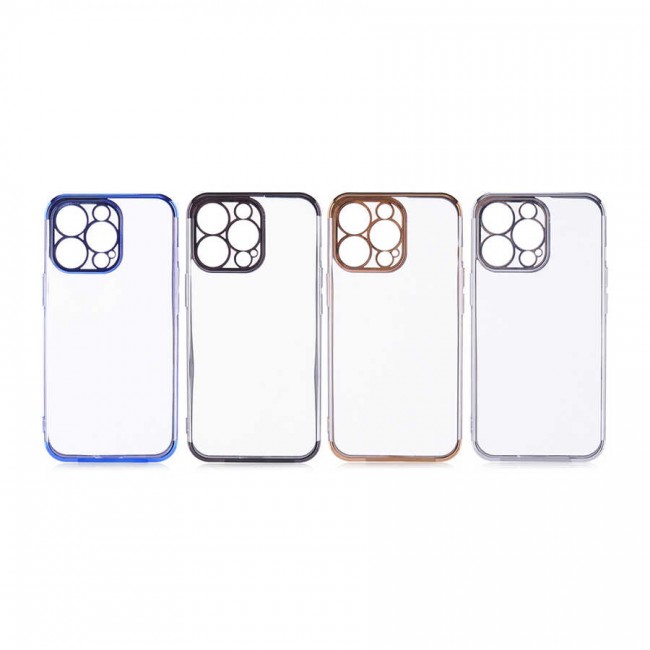 Apple iPhone 13 Pro Max Kılıf Zore Dört Köşeli Lazer Silikon Kapak Apple iPhone 13 Pro Max Kılıf Zore Dört Köşeli Lazer Silikon Kapak