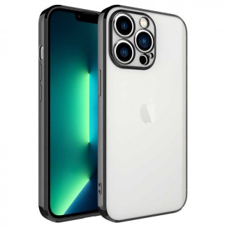 Apple iPhone 13 Pro Max Kılıf Zore Glitter Full Renkli Silikon Kapak Apple iPhone 13 Pro Max Kılıf Zore Glitter Full Renkli Silikon Kapak