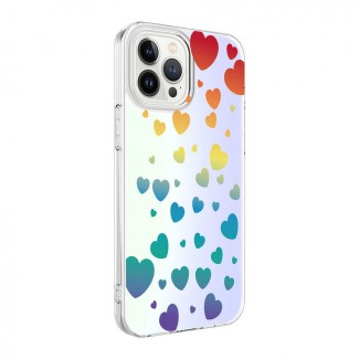 Apple iPhone 13 Pro Max Kılıf Zore M-Blue Desenli Kapak Apple iPhone 13 Pro Max Kılıf Zore M-Blue Desenli Kapak