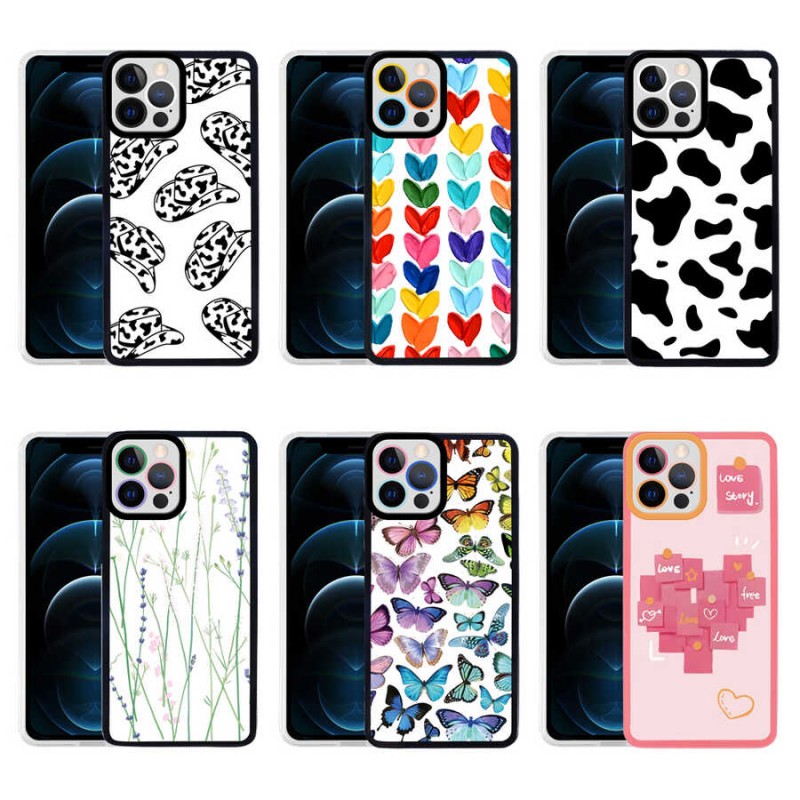 Bal-z Apple iPhone 13 Pro Max Kılıf  M-Fit Desenli Kapak