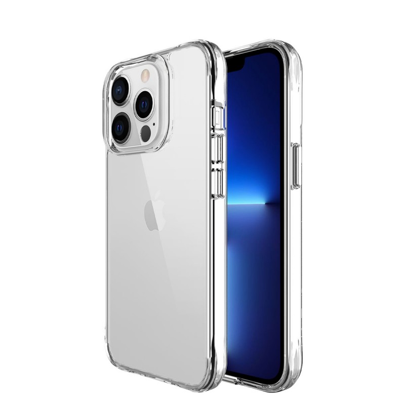 Bal-z Apple iPhone 13 Pro Max Kılıf  Şeffaf Ultra İnce Airbag Tasarımlı Okka Kapak