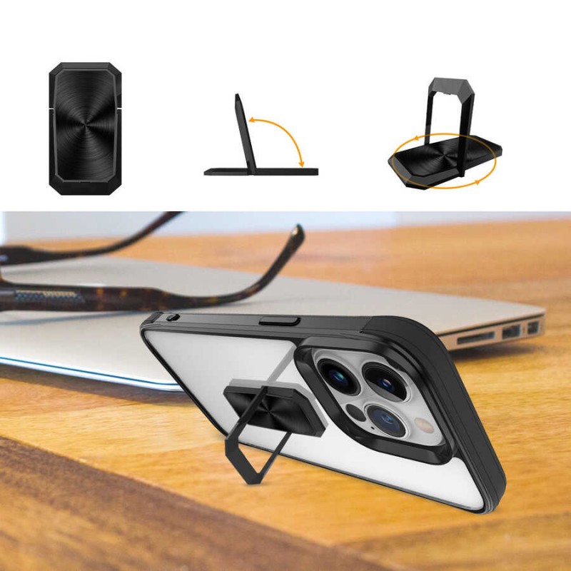 Bal-z Apple iPhone 13 Pro Max Kılıf  V-Bax Kapak