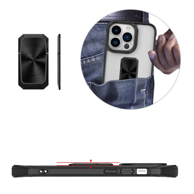 Bal-z Apple iPhone 13 Pro Max Kılıf  V-Bax Kapak