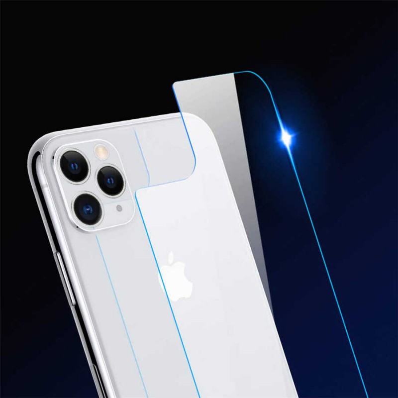 Bal-z Apple iPhone 13 Pro Max  Back Maxi Glass Temperli Cam Arka Koruyucu