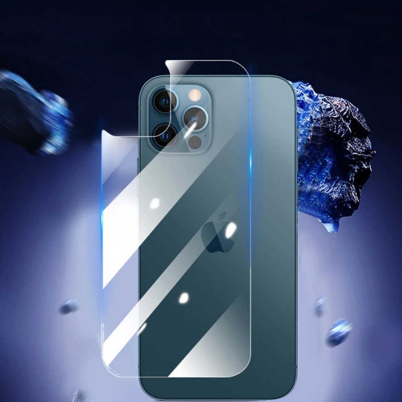 Bal-z Apple iPhone 13 Pro  Back Maxi Glass Temperli Cam Arka Koruyucu