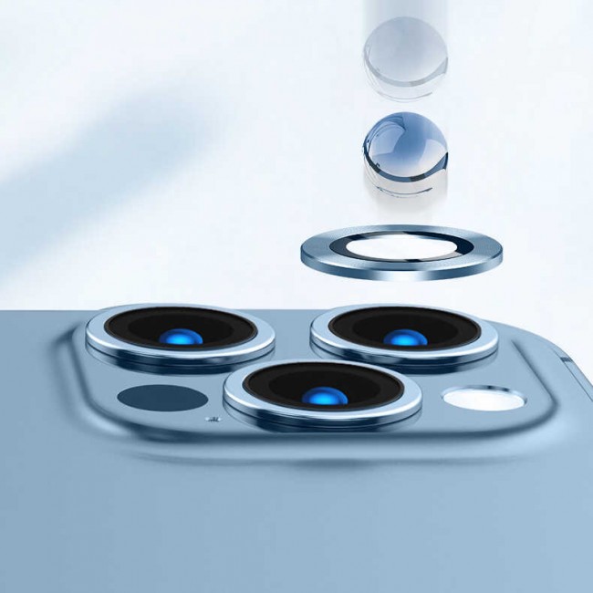 Apple iPhone 13 Pro Zore CL-02 Kamera Lens Koruyucu