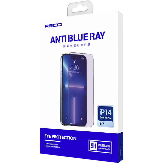 Apple iPhone 13 Recci Anti-Blue Light Cam Ekran Koruyucu Apple iPhone 13 Recci Anti-Blue Light Cam Ekran Koruyucu