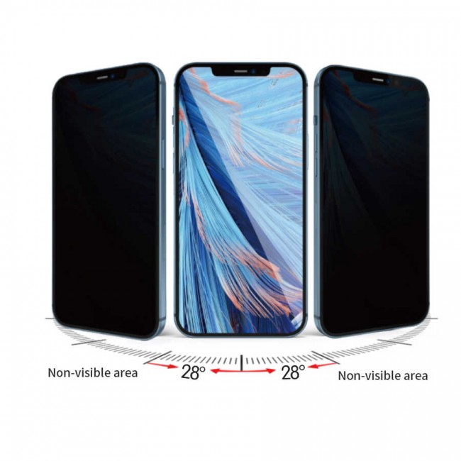 Apple iPhone 13 Wiwu iPrivacy HD Anti-Peep Ekran Koruyucu Apple iPhone 13 Wiwu iPrivacy HD Anti-Peep Ekran Koruyucu