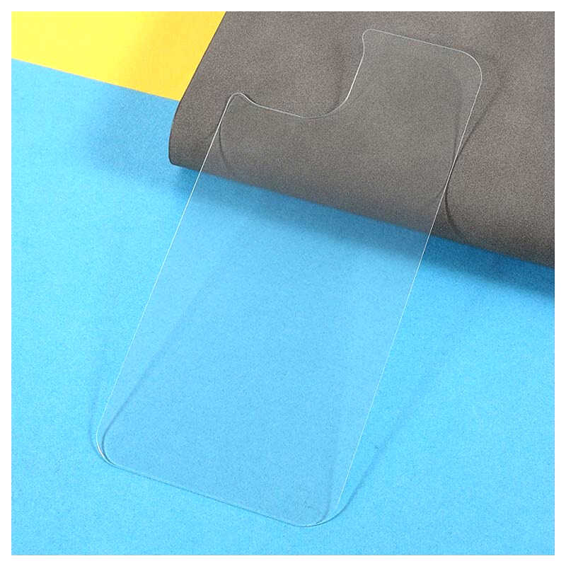 Bal-z Apple iPhone 13  Back Maxi Glass Temperli Cam Arka Koruyucu