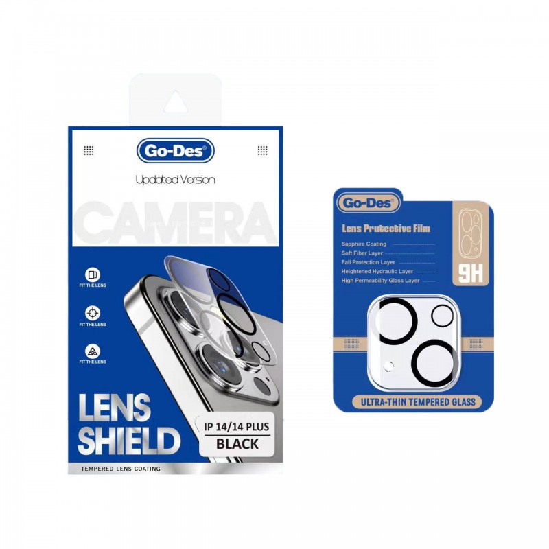 Bal-z Apple iPhone 14 Go Des Lens Shield CL-14 Kamera Lens Koruyucu