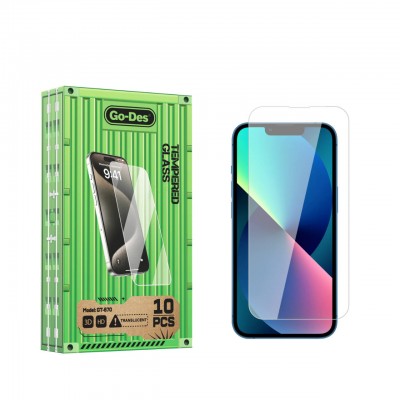 Bal-z Apple iPhone 14 Go Des Parmak İzi Bırakmayan 9H Oleofobik Bom Glass Ekran Koruyucu