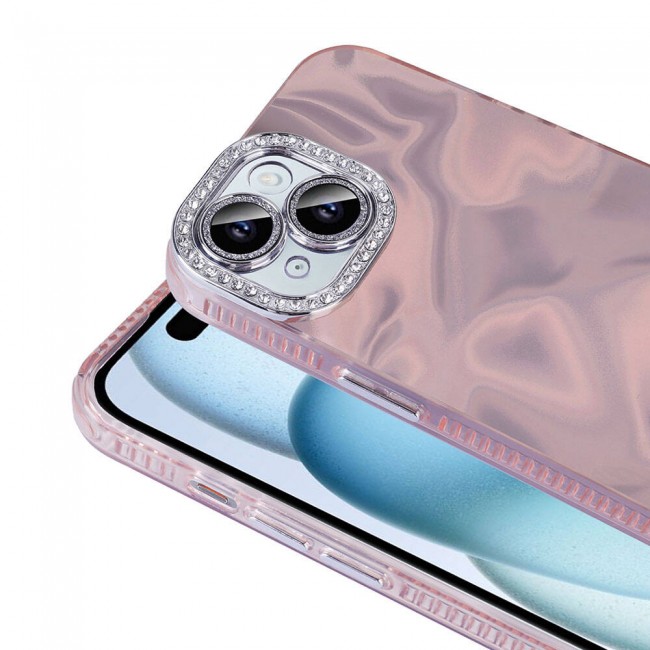 Apple iPhone 14 Kılıf Airbagli Parlak Taş Detay Tasarımlı Zore Esila Kapak Apple iPhone 14 Kılıf Airbagli Parlak Taş Detay Tasarımlı Zore Esila Kapak