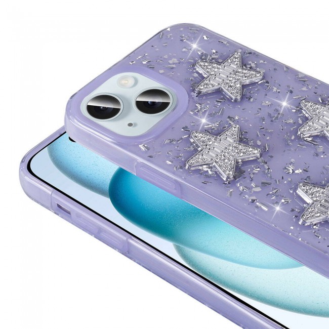 Apple iPhone 14 Kılıf Airbagli Simli Arka Yüzey Zore Işıltı Silikon Kapak Apple iPhone 14 Kılıf Airbagli Simli Arka Yüzey Zore Işıltı Silikon Kapak