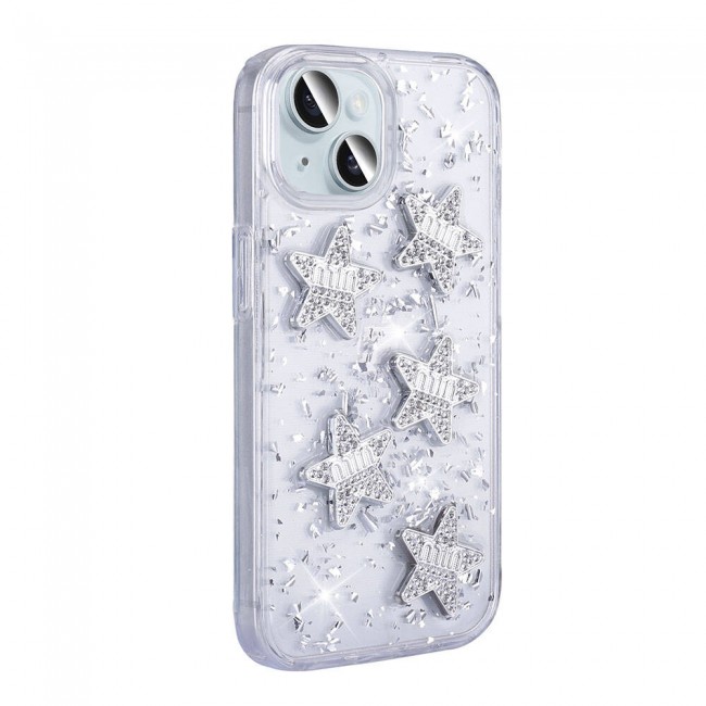 Apple iPhone 14 Kılıf Airbagli Simli Arka Yüzey Zore Işıltı Silikon Kapak Apple iPhone 14 Kılıf Airbagli Simli Arka Yüzey Zore Işıltı Silikon Kapak