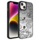 Apple iPhone 14 Kılıf Aynalı Desenli Kamera Korumalı Parlak Zore Mirror Kapak Apple iPhone 14 Kılıf Aynalı Desenli Kamera Korumalı Parlak Zore Mirror Kapak