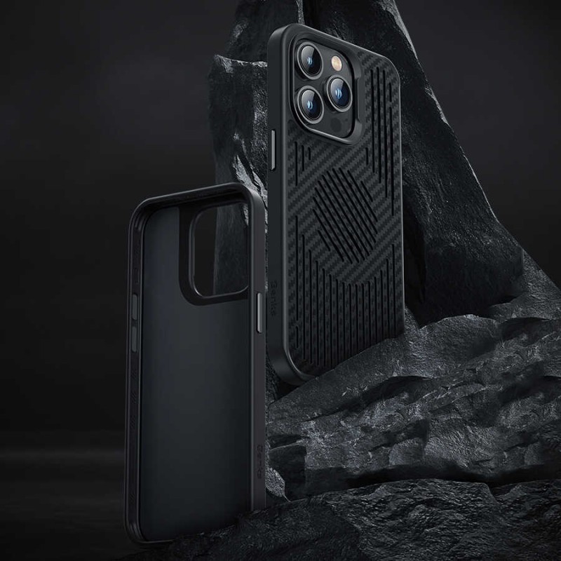 Bal-z Apple iPhone 14 Kılıf Benks Magnetic Cooling Kevlar Soğutucu Özellikli Telefon Kılıfı