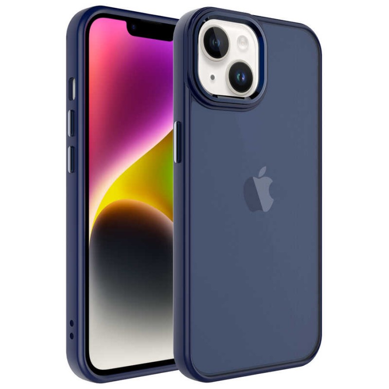 Bal-z Apple iPhone 14 Kılıf Buzlu Sert PC  May Kapak
