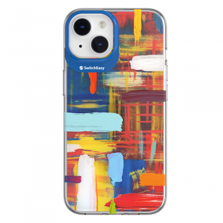 Apple iPhone 14 Kılıf Çift IMD Baskılı Lisanslı Switcheasy Artist Impasto Kapak Apple iPhone 14 Kılıf Çift IMD Baskılı Lisanslı Switcheasy Artist Impasto Kapak