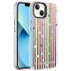 Apple iPhone 14 Kılıf Desenli Zore Silver Sert Kapak Apple iPhone 14 Kılıf Desenli Zore Silver Sert Kapak