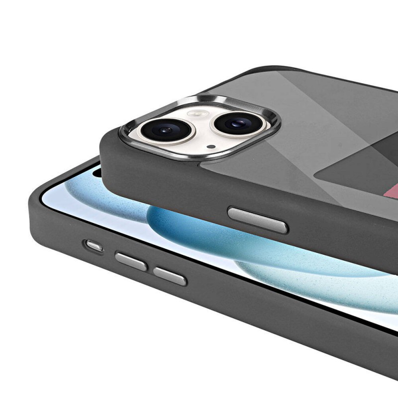 Bal-z Apple iPhone 14 Kılıf Ekranı Yansıtan  Akıllı NFC Kapak