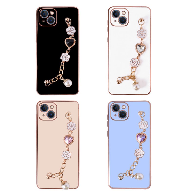 Bal-z Apple iPhone 14 Kılıf El Tutamaçlı Kamera Korumalı  Taka Silikon Kapak