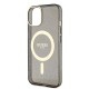 Apple iPhone 14 Kılıf GUESS Magsafe Şarj Özellikli Glitter Kapak Apple iPhone 14 Kılıf GUESS Magsafe Şarj Özellikli Glitter Kapak