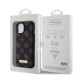 Apple iPhone 14 Kılıf Guess Magsafe Şarj Özellikli PU Deri Desenli Metal Plaka Logolu Kapak Apple iPhone 14 Kılıf Guess Magsafe Şarj Özellikli PU Deri Desenli Metal Plaka Logolu Kapak