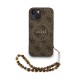 Apple iPhone 14 Kılıf Guess Orjinal Lisanslı M-safe Şarj Özellikli PU Deri Bilek Askı İpli Yazı Logolu Kapak Apple iPhone 14 Kılıf Guess Orjinal Lisanslı M-safe Şarj Özellikli PU Deri Bilek Askı İpli Yazı Logolu Kapak