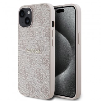 Apple iPhone 14 Kılıf Guess Orjinal Lisanslı M-safe Şarj Özellikli 4G Desen Yazı Logolu Kapak Apple iPhone 14 Kılıf Guess Orjinal Lisanslı M-safe Şarj Özellikli 4G Desen Yazı Logolu Kapak