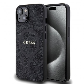 Apple iPhone 14 Kılıf Guess Orjinal Lisanslı Magsafe Şarj Özellikli 4G Desenli Yazı Logolu Kapak Apple iPhone 14 Kılıf Guess Orjinal Lisanslı Magsafe Şarj Özellikli 4G Desenli Yazı Logolu Kapak