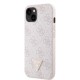 Apple iPhone 14 Kılıf Guess Orjinal Lisanslı PU Deri Taşlı Üçgen Logo 4G Desenli Kapak Apple iPhone 14 Kılıf Guess Orjinal Lisanslı PU Deri Taşlı Üçgen Logo 4G Desenli Kapak