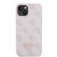 Apple iPhone 14 Kılıf Guess Orjinal Lisanslı PU Deri Taşlı Üçgen Logo 4G Desenli Kapak Apple iPhone 14 Kılıf Guess Orjinal Lisanslı PU Deri Taşlı Üçgen Logo 4G Desenli Kapak