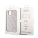 Apple iPhone 14 Kılıf Guess Orjinal Lisanslı PU Deri Taşlı Üçgen Logo 4G Desenli Kapak Apple iPhone 14 Kılıf Guess Orjinal Lisanslı PU Deri Taşlı Üçgen Logo 4G Desenli Kapak