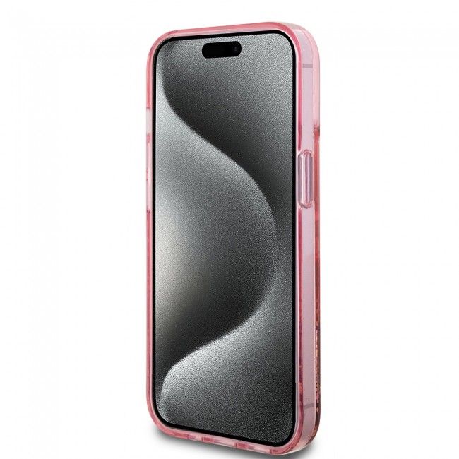Apple iPhone 14 Kılıf Guess Orjinal Lisanslı Transparan Sıvılı Simli Altın Çizgili Kapak Apple iPhone 14 Kılıf Guess Orjinal Lisanslı Transparan Sıvılı Simli Altın Çizgili Kapak