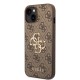 Apple iPhone 14 Kılıf Guess PU Deri Büyük Metal Logo Dizaynlı Kapak Apple iPhone 14 Kılıf Guess PU Deri Büyük Metal Logo Dizaynlı Kapak