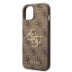 Apple iPhone 14 Kılıf Guess PU Deri Büyük Metal Logo Dizaynlı Kapak Apple iPhone 14 Kılıf Guess PU Deri Büyük Metal Logo Dizaynlı Kapak