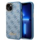 Apple iPhone 14 Kılıf GUESS PU Deri Metal Logo Dizaynlı Kapak Apple iPhone 14 Kılıf GUESS PU Deri Metal Logo Dizaynlı Kapak
