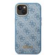 Apple iPhone 14 Kılıf GUESS PU Deri Metal Logo Dizaynlı Kapak Apple iPhone 14 Kılıf GUESS PU Deri Metal Logo Dizaynlı Kapak
